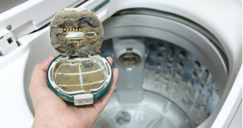 洗濯機の排水口が汚れる原因