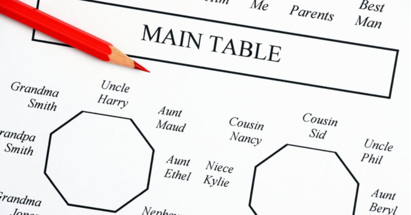 結婚式の席次表を手作りするならいつまで?